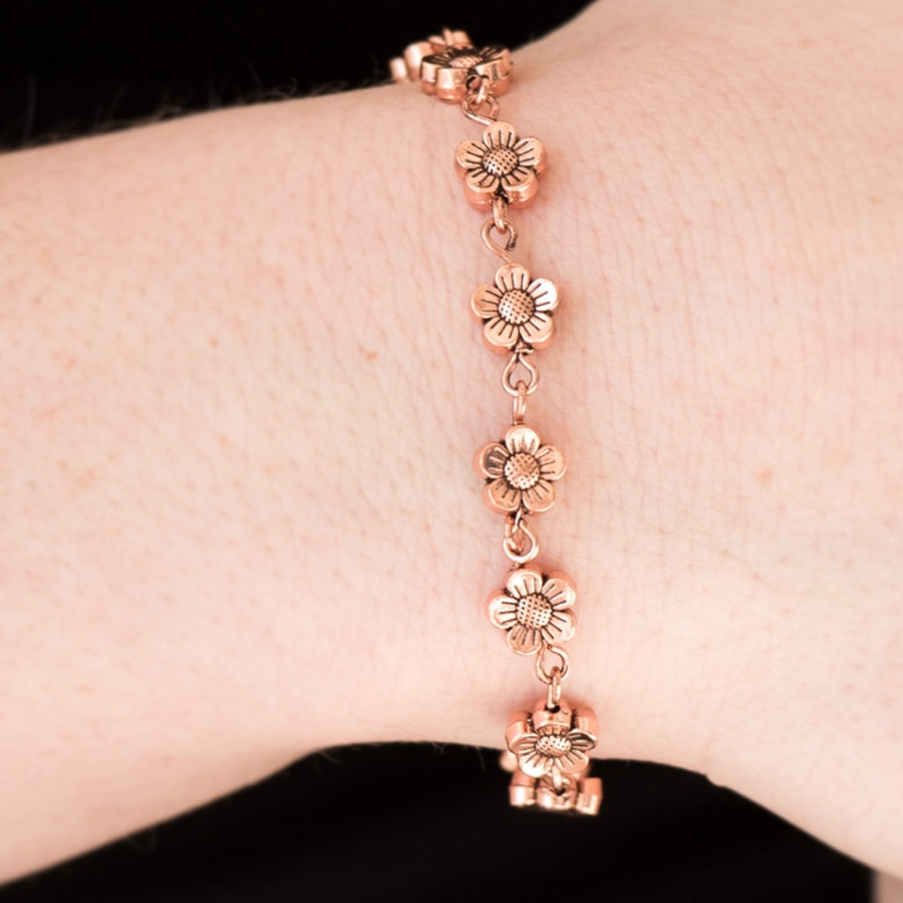 Definitely Daisy Copper Bracelet